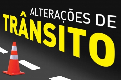 SMTrans de Guanambi orienta condutores sobre bloqueio de vias para o evento desta terça (25), no Centro