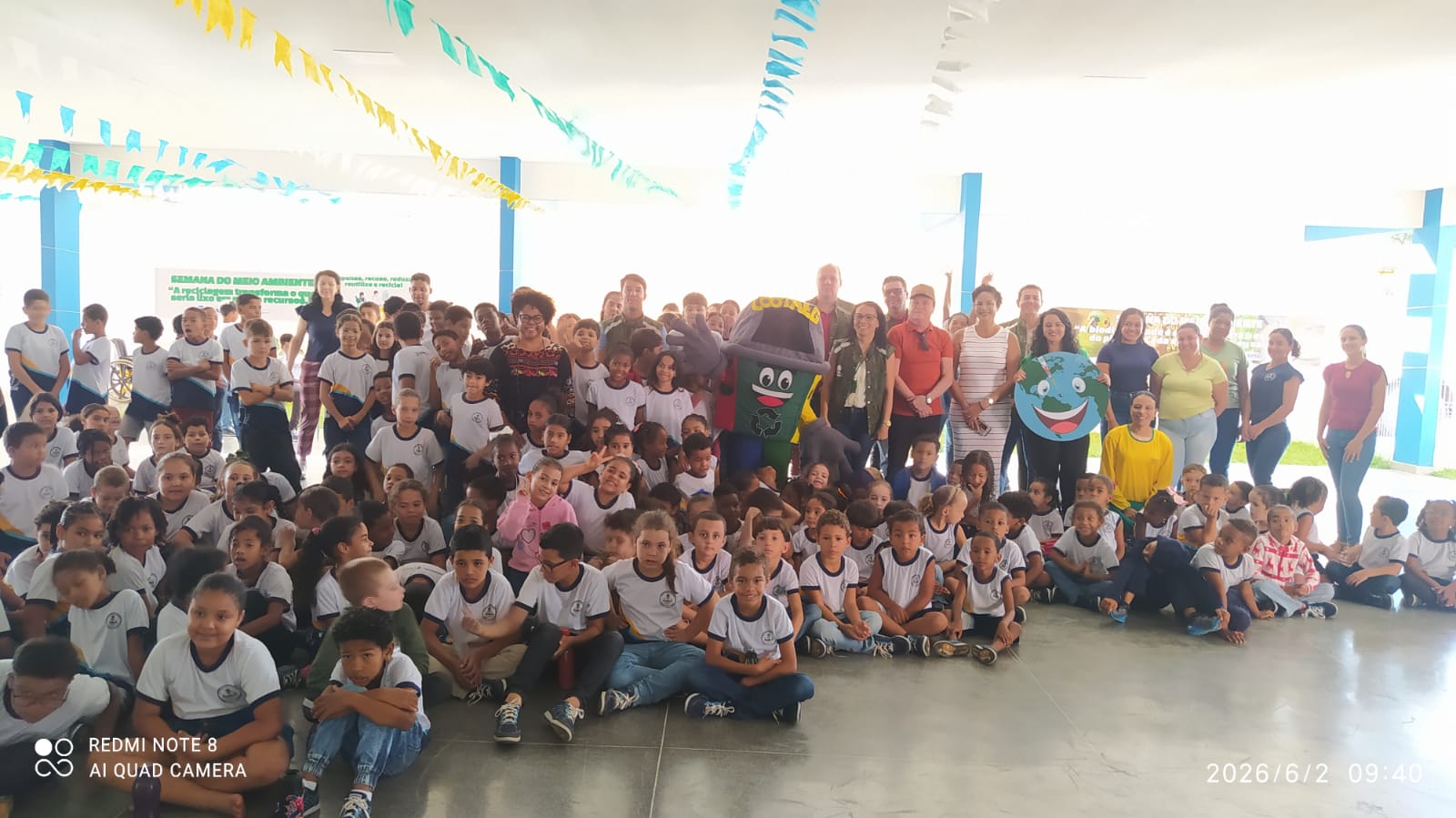 Semana do Meio Ambiente leva educação ambiental à Escola Municipal do Campo Virgínia Vieira Souza Lima