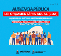 Prefeitura de Guanambi e Câmara realizam segunda Audiência Pública sobre a Lei Orçamentária Anual (LOA) 2023; cidadãos podem fazer sugestões
