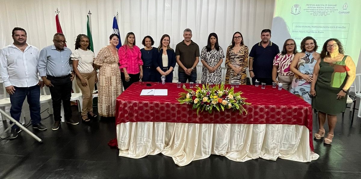 Tomam posse, os novos diretores da rede municipal para o biênio 2024/2025