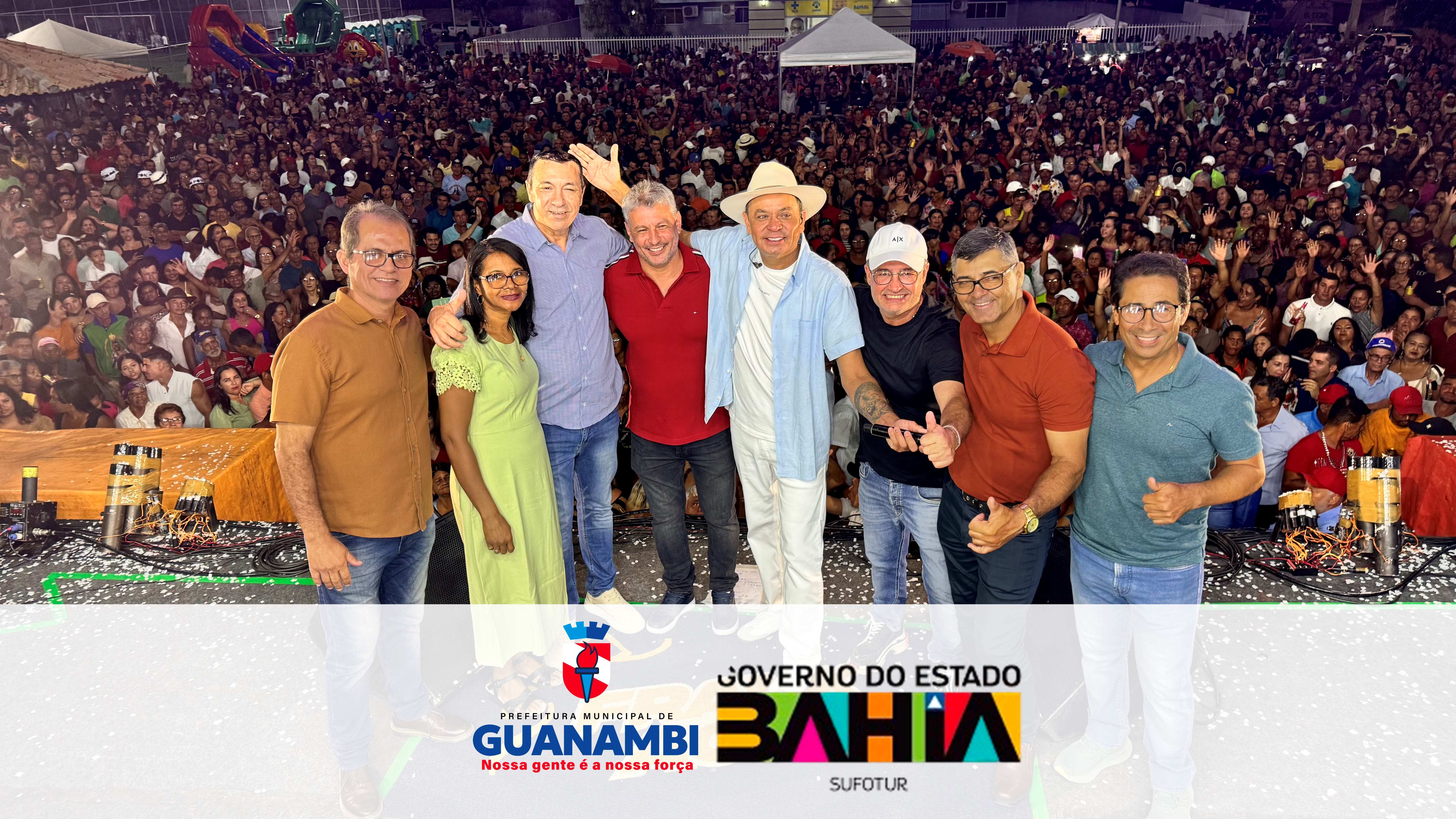 Sucesso absoluto de organização e recorde de público marcam a realização do 3º Festival de Reisado de Guanambi no Bairro Alto Caiçara
