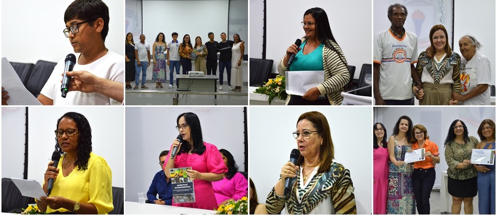 Secretaria de Educação realiza lançamento de livro com autobiografias de estudantes da EJA