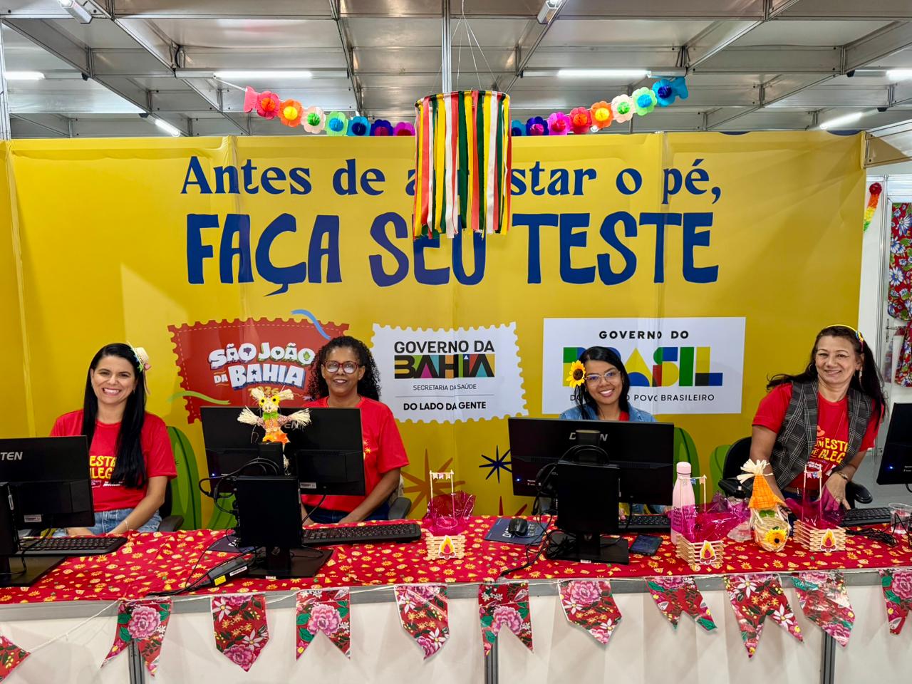 Posto Fique sabendo da SESAB no São João do Gurutuba realizou 8.709 testes de ISTs