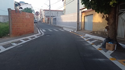 SMTrans realiza intervenção em ponto crítico do centro comercial e leva mais segurança para motoristas e pedestres