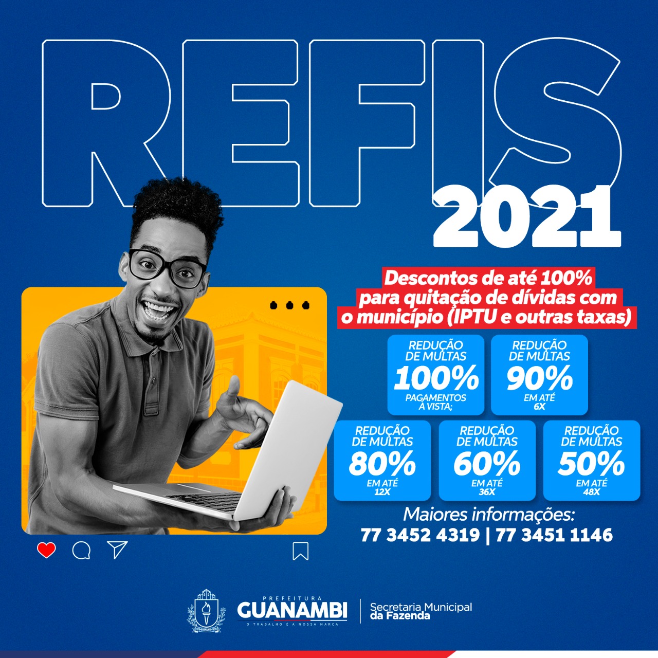 Refis Municipal: Últimos dias para descontos de até 100% em multas (IPTU e outras taxas)