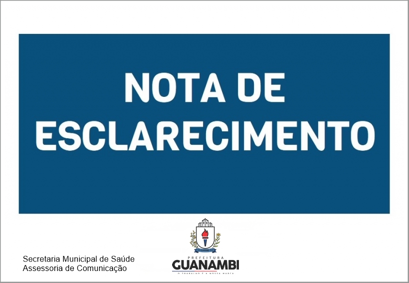 Nota de Esclarecimento