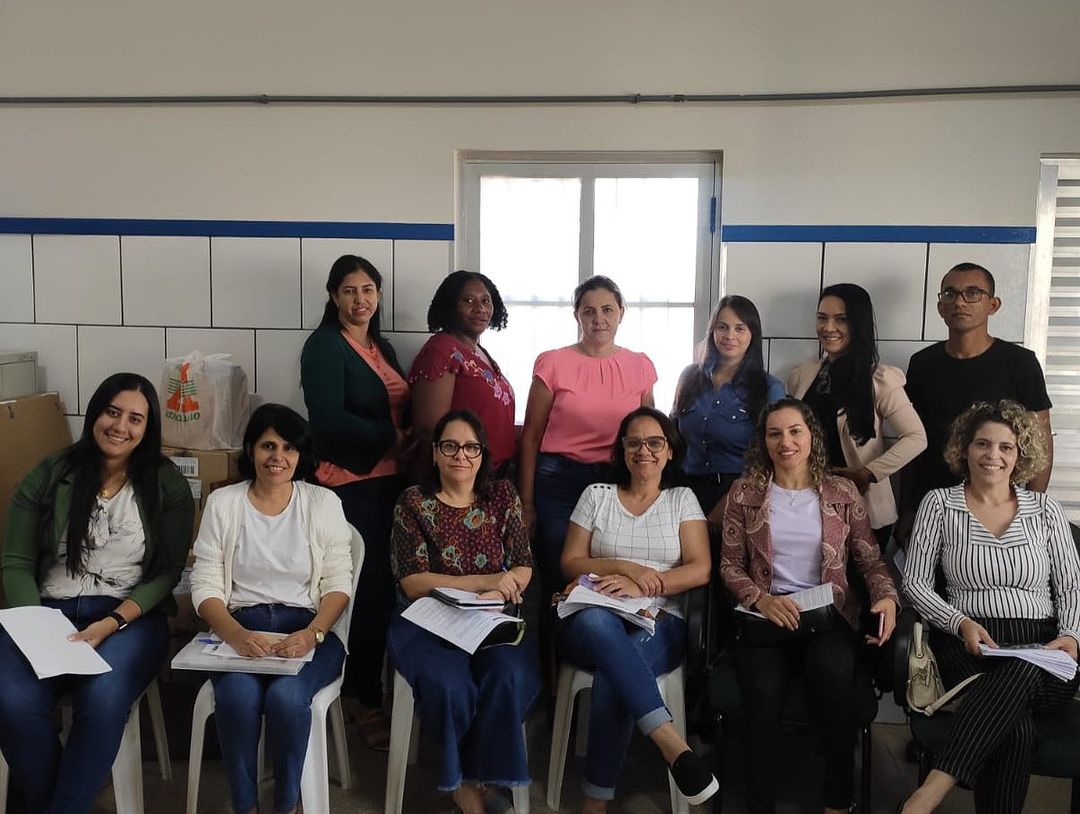 Reunião dos membros da gestão municipal e conselheiros municipais sobre a Conferência Municipal de Segurança Alimentar e Nutricional