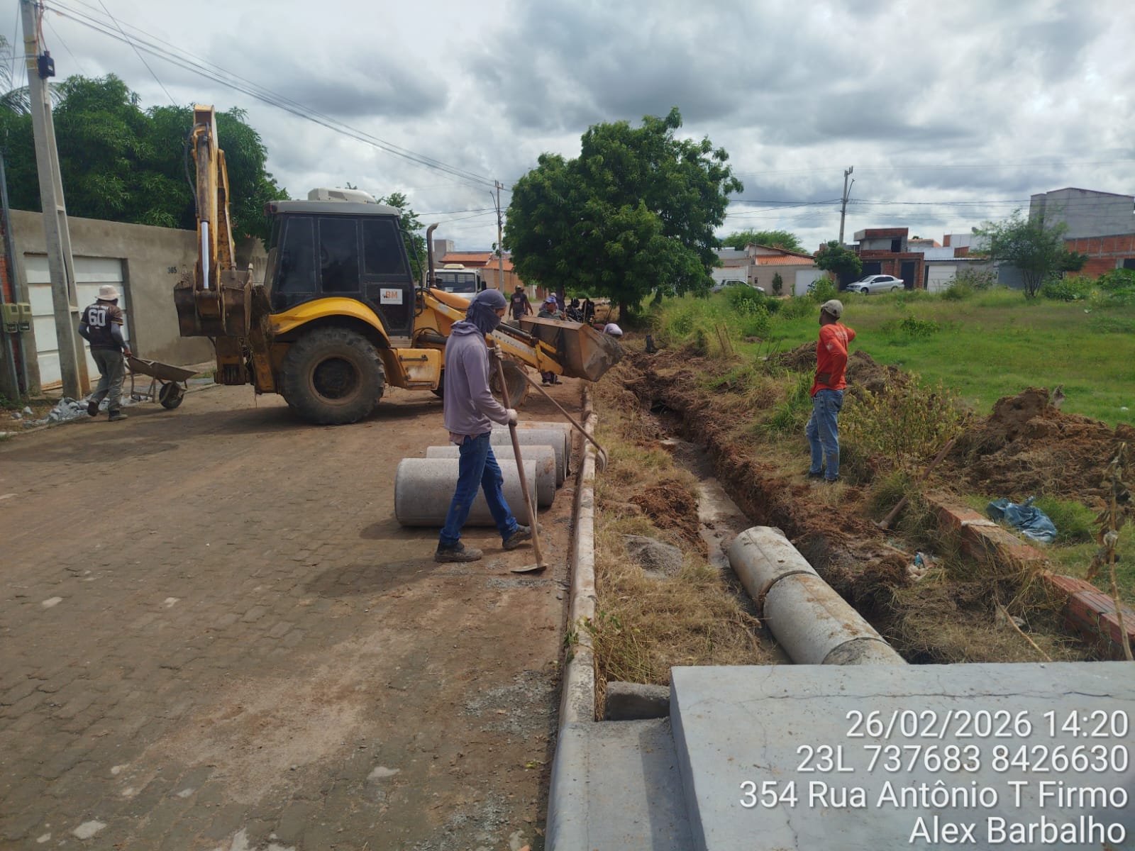 Com previsão de mais chuvas para o fim de semana, SEINFRA Guanambi intensifica trabalhos preventivos
