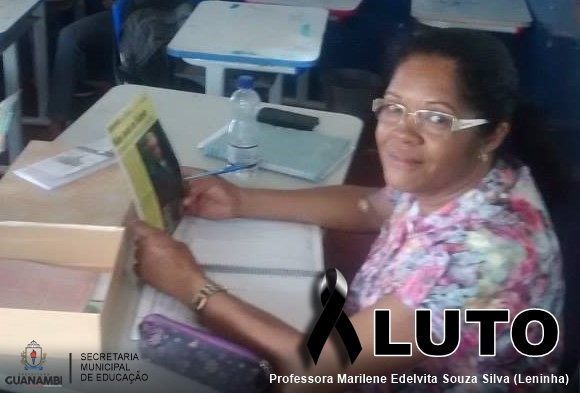 Nota de Pesar Professora Marilene Edelvita Souza Silva (Leninha)