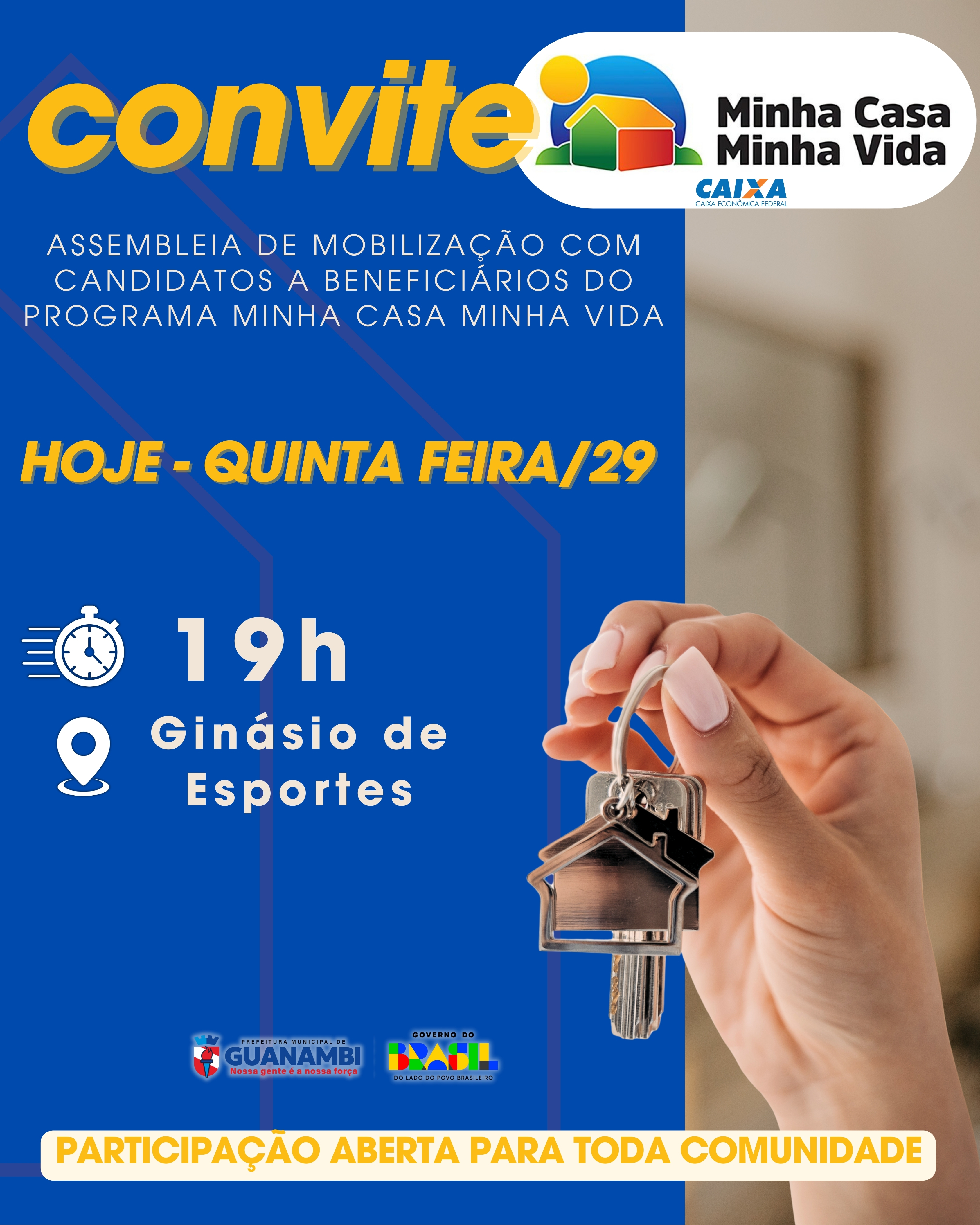 Secretaria de Assistência Social realiza última Assembleia com candidatos a beneficiários do Programa MCMV