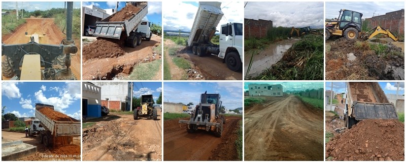 Após fortes chuvas desta semana, Prefeitura de Guanambi age rápido e realiza recuperação de estradas vicinais e intervenções nos bairros