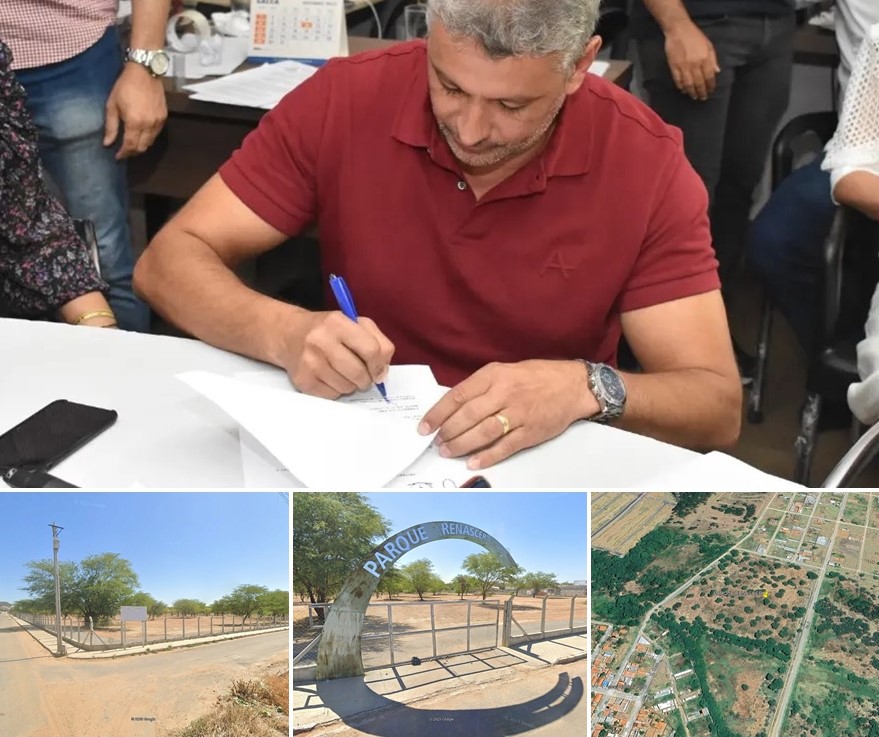 Após inaugurar escola no Suruá, Lajedo Novo e autorizar nova UBS, Prefeito de Guanambi assinará a Ordem de Serviço para construção do Parque Renascer