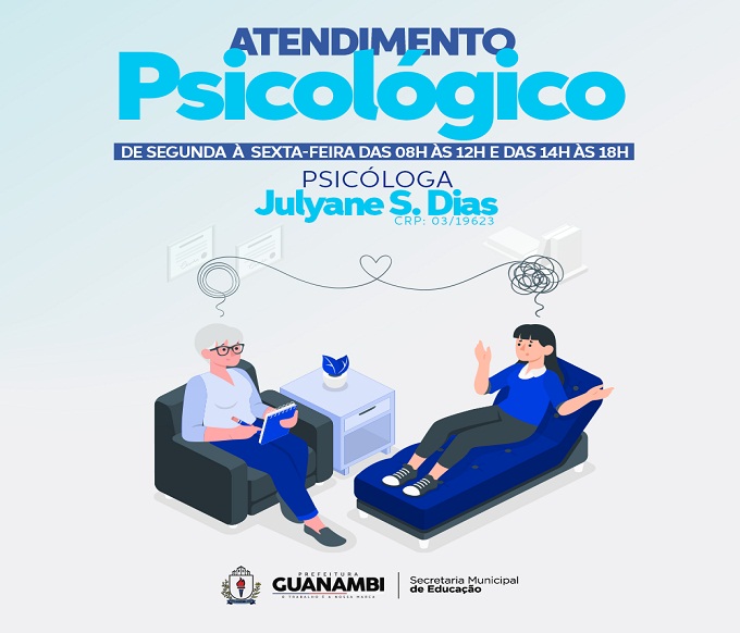 Secretaria de Educação de Guanambi oferece atendimento psicológico gratuito aos professores da rede municipal de ensino