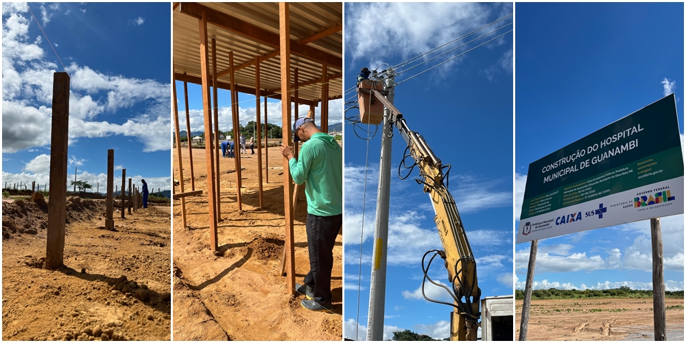 SAÚDE Início das obras da sede própria do Hospital Municipal de Guanambi; sonho que se tornou realidade