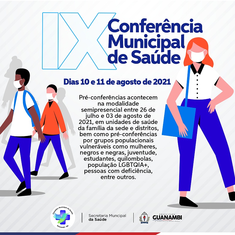 IX Conferência de Saúde acontece nesta terça (10) e quarta-feira (11)