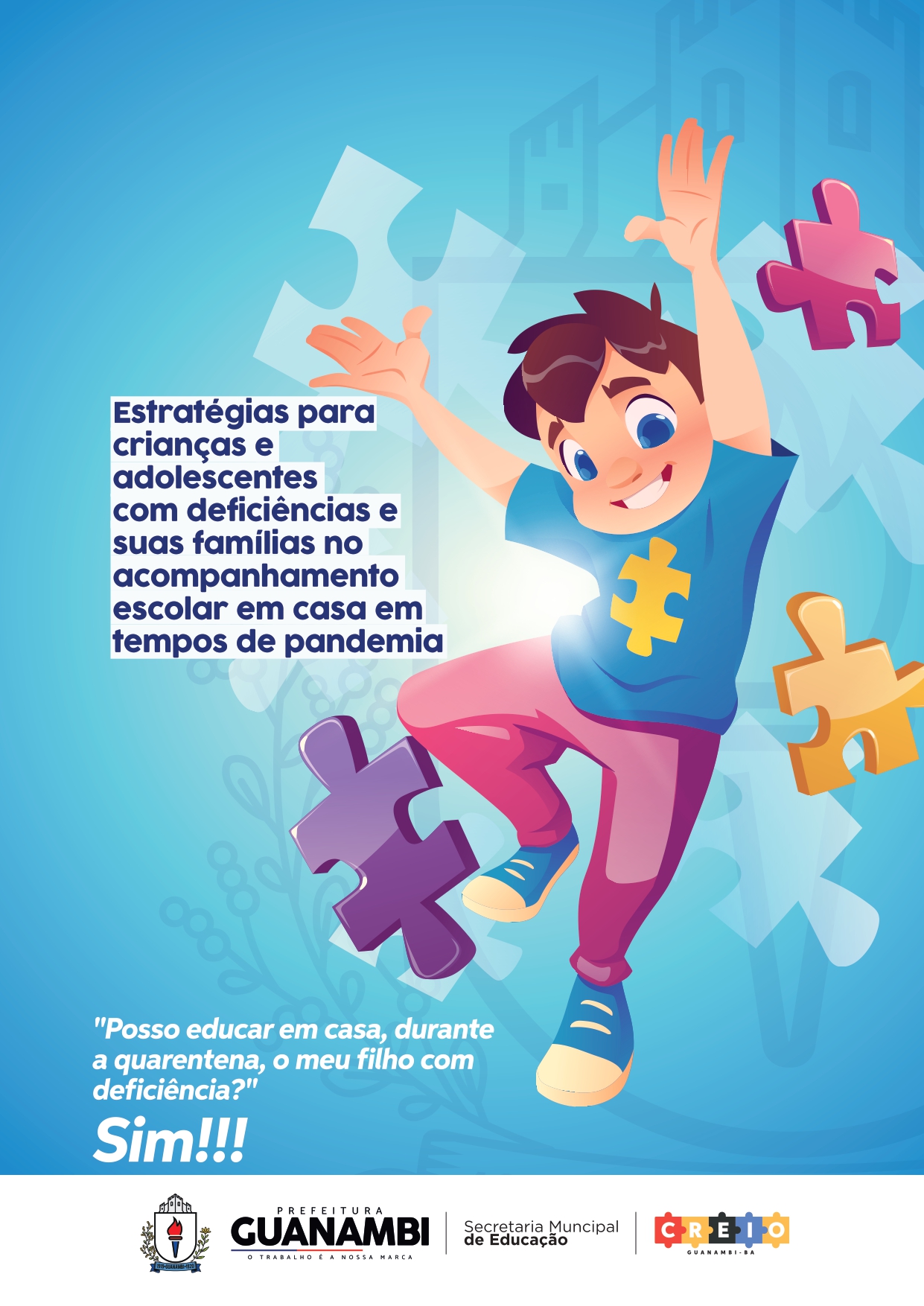 CREIO de Guanambi lança cartilha para auxiliar pais no acompanhamento escolar
