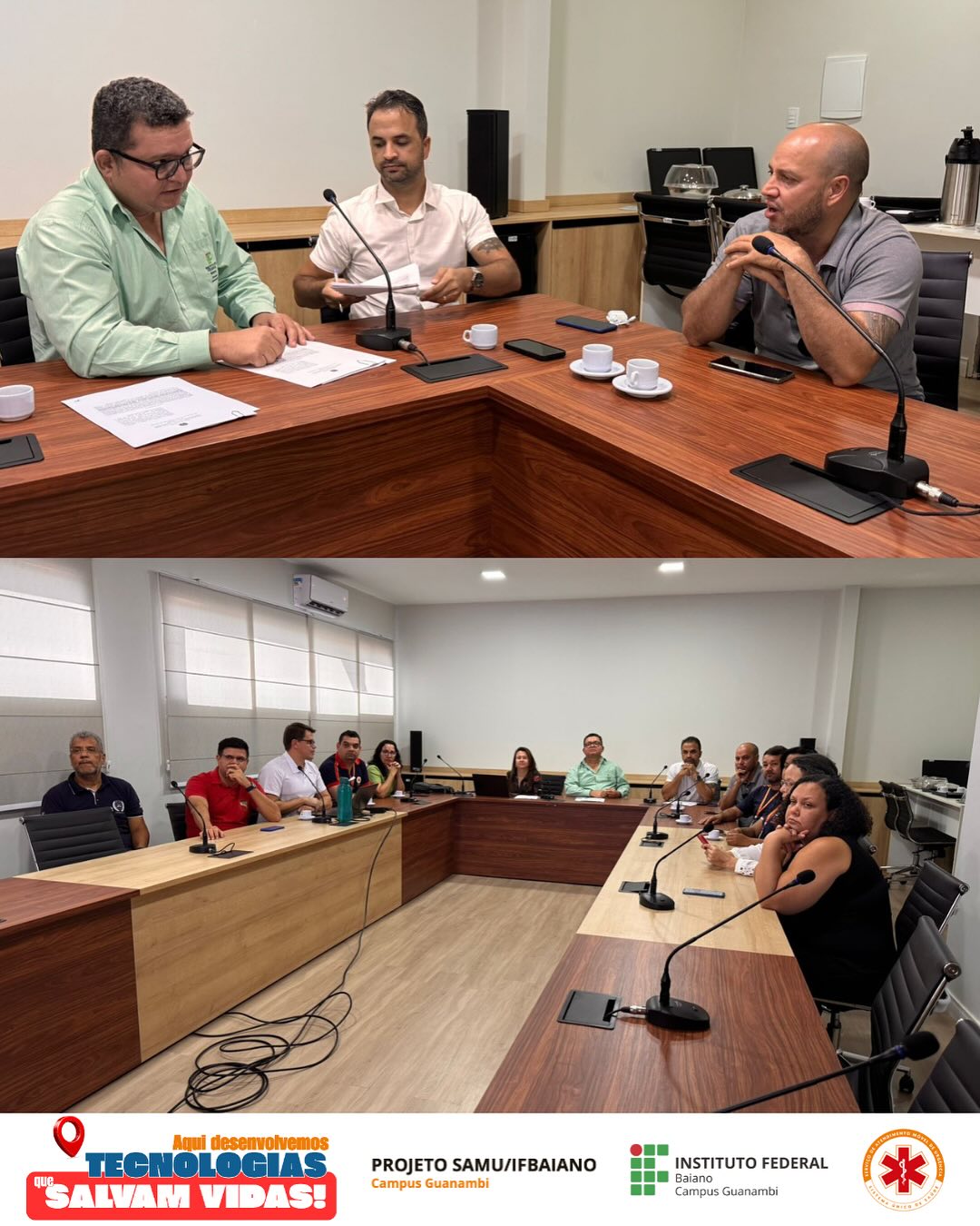 IF Baiano Campus Guanambi firma parceria com a Secretaria de Saúde de Guanambi