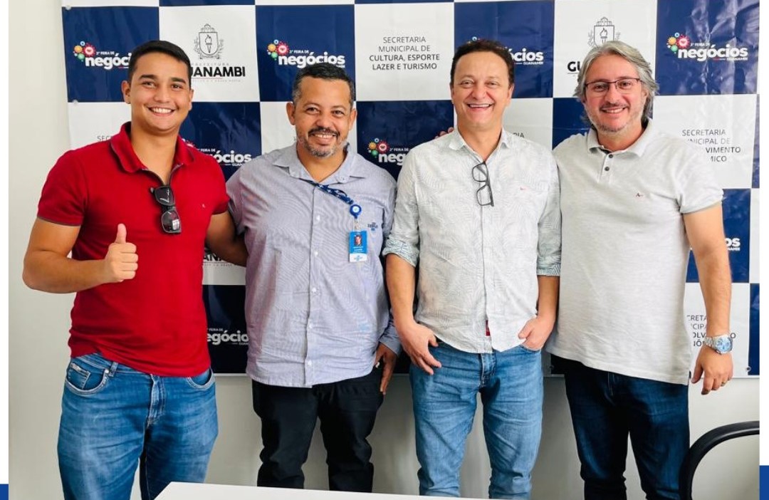 Guanambi recebe secretário de Caculé para discutir projetos econômicos
