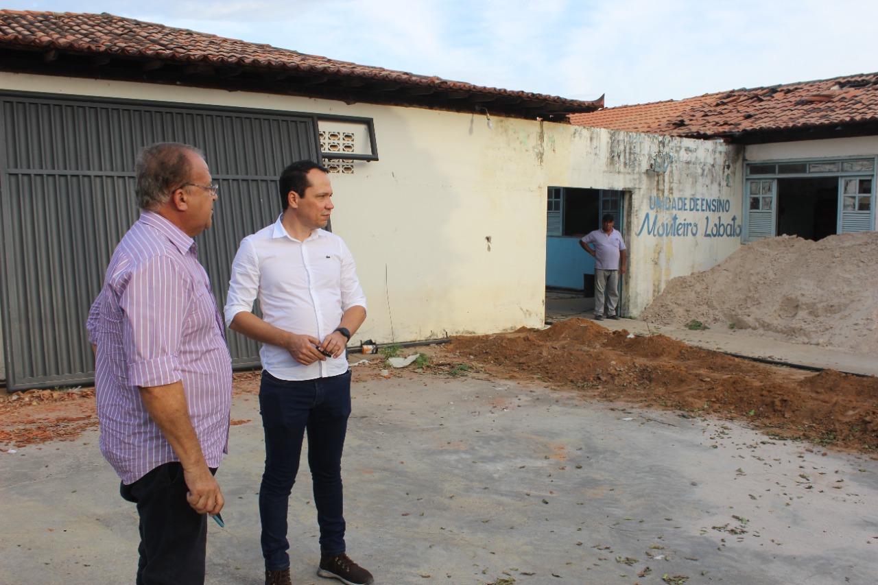 Obras do centro de formação da GCM e de Agentes de Trânsito de Guanambi seguem dentro do cronograma