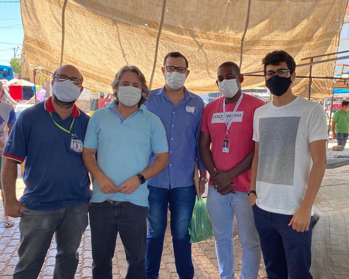 Prefeitura de Guanambi realiza levantamento para implantação de sinal internet Wi-Fi nos pavilhões do Mercado Municipal