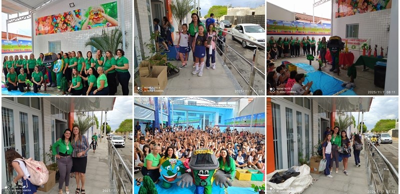 Ação de Educação Ambiental no Colégio Martins