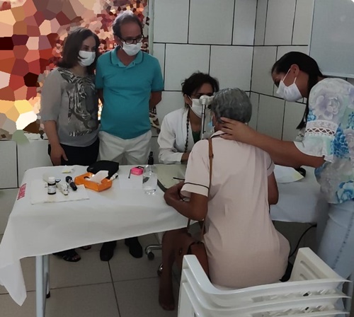 Secretário de Saúde de Guanambi acompanha o atendimento de 292 pessoas, em mais uma etapa do Projeto Glaucoma