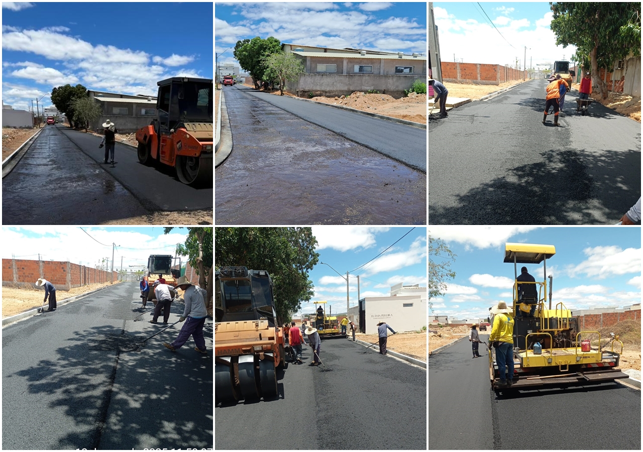 Prefeitura de Guanambi finaliza obras de drenagem e asfalta mais 4 ruas do Bairro Ipanema