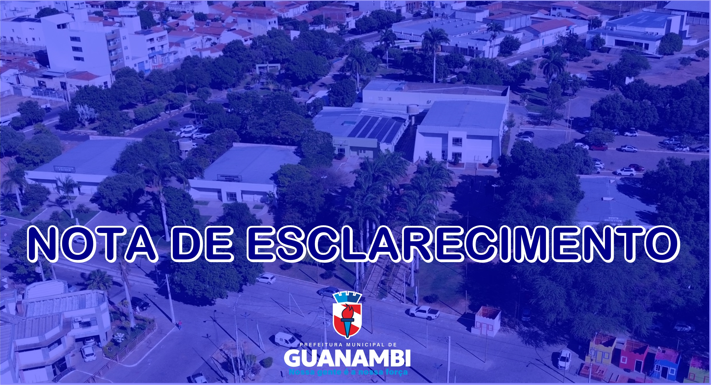 NOTA DE ESCLARECIMENTO - Secretaria Municipal de Assistência Social