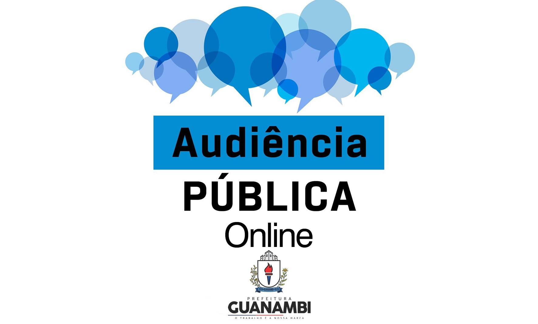 Prefeitura de Guanambi transmitirá Audiência Pública online nesta quarta (29) pelo Facebook