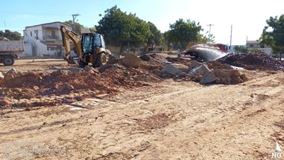 Sonho antigo de moradores do Bairro Santo Antônio, obras na Praça do Cetep seguem a todo vapor