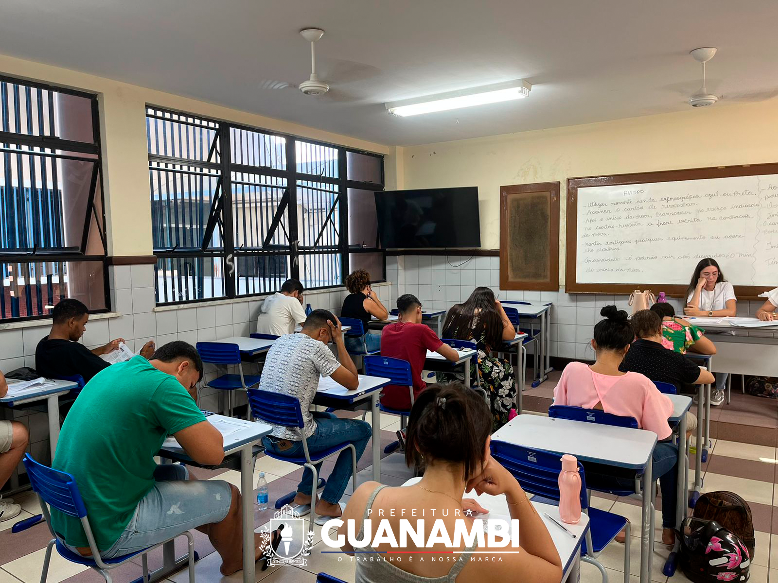 Concurso da Prefeitura de Guanambi teve provas aplicadas neste domingo (20)
