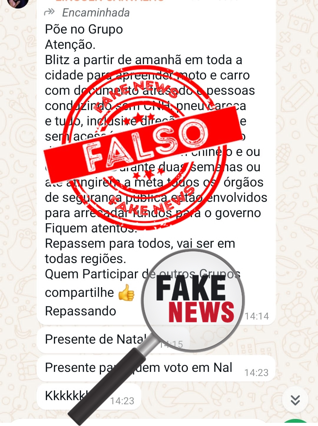 Alerta de Fake News: Prefeitura de Guanambi não está ou fará blitz arrecadatória em toda a cidade