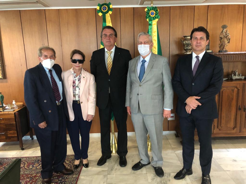 Vale do Iuiu é tema de audiência entre o prefeito Nilo Coelho, deputado Arthur Maia e presidente Bolsonaro