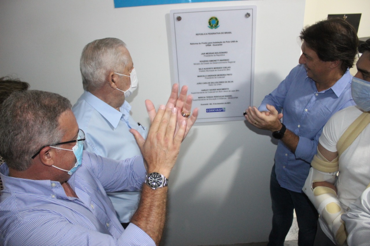 Uma conquista histórica: Prefeito Nilo Coelho e deputado Arthur Maia inauguram Polo da UFBA em Guanambi
